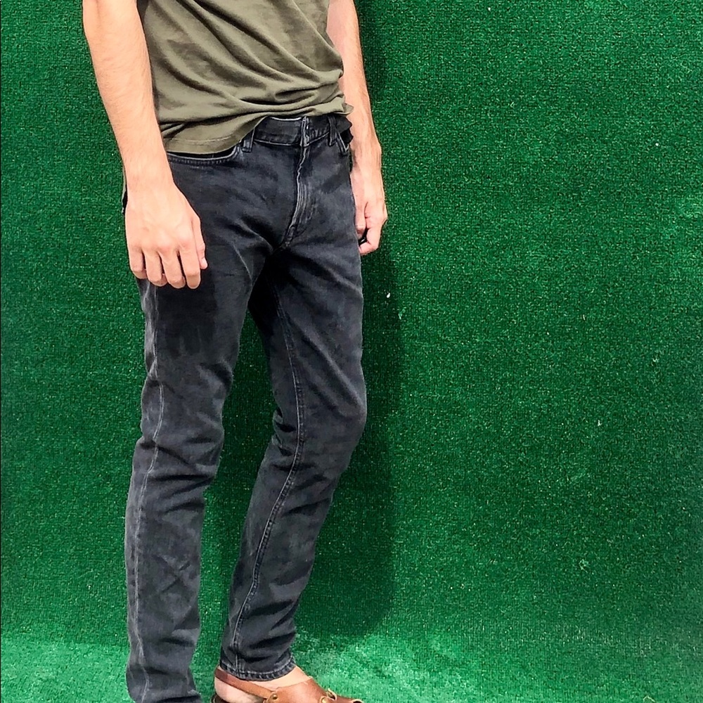 H&M dark gray denim jeans